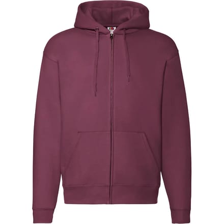 Hooded sweatshirt met rits Fruit of the Loom Premium