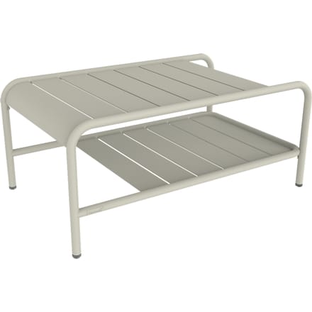 Fermob Lage tafel Luxembourg 90 x 55 cm - A5 leemgrijs