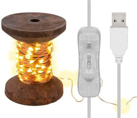 Goobay LED Light Chain Yarn Bobbin, small