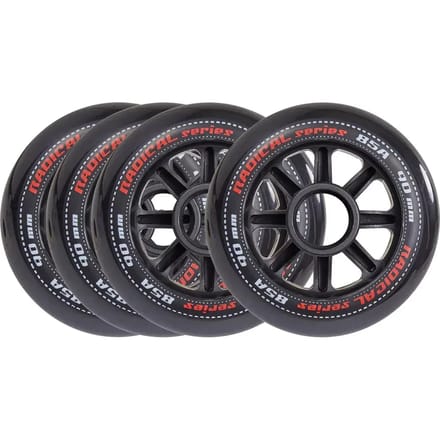 Tempish - Radical 85A - Wielen voor skeelers - 84mm - 4 stuks - Black