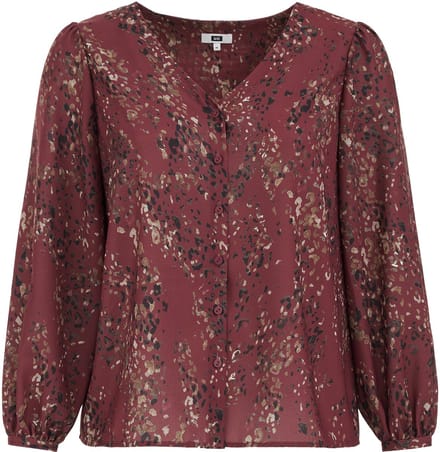 WE Fashion Dames blouse - Curve