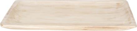 Clayre & Eef Decoratie Dienblad 51x32x4 cm Bruin Hout