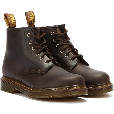 Shop Voor Dr. Martens 101 Ys Crazy Horse Heren Donkerbruine Laarzen