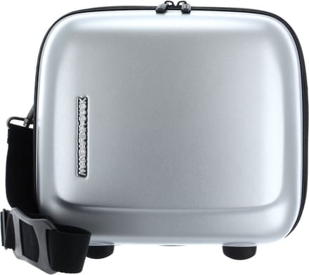 MANDARINA DUCK Cosmetische tas D-Drop Beauty Case Silver Zilverkleurig