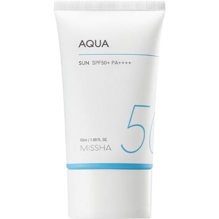 MISSHA All Around Safe Block Aqua Sun Cream SPF50+ PA++++ 50ml white