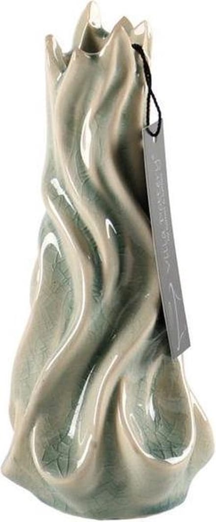 Blauwe Vaas Tortile 8x18
