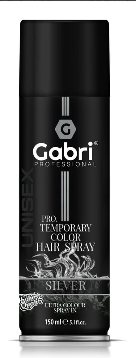 Gabri Hair Color Spray Silver 150ml