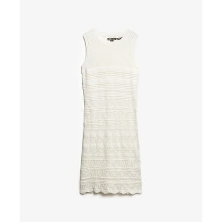 Superdry - Gehaakte mini-jurk - Dames - Jurken
