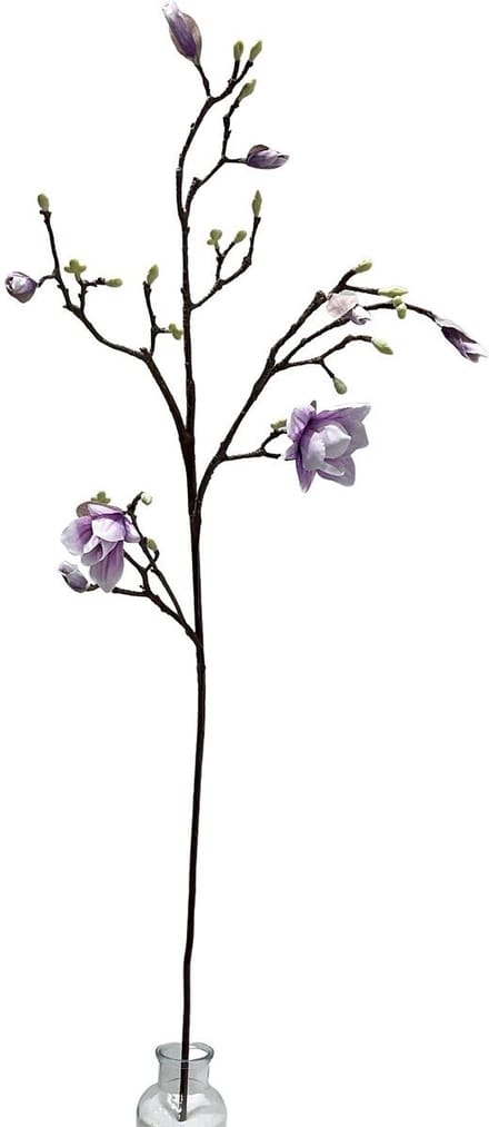Kunsttak magnolia 123cm paars
