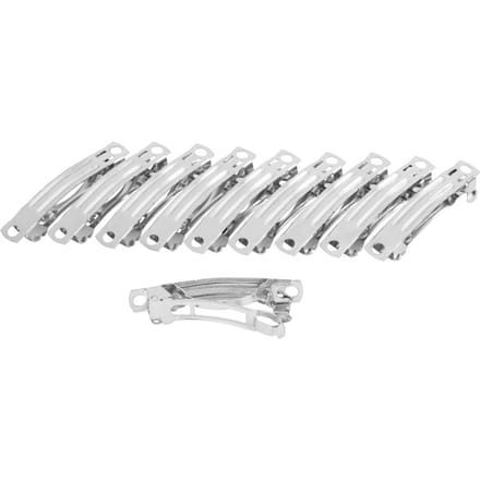 Haarclip DIY - 4cm Zilverkleurig - 30 Stuks