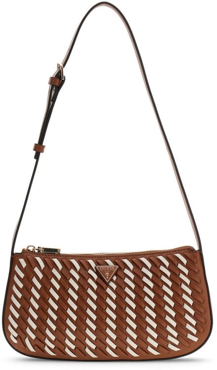 GUESS schoudertas Kora Shoulder Bag Caramel bruine