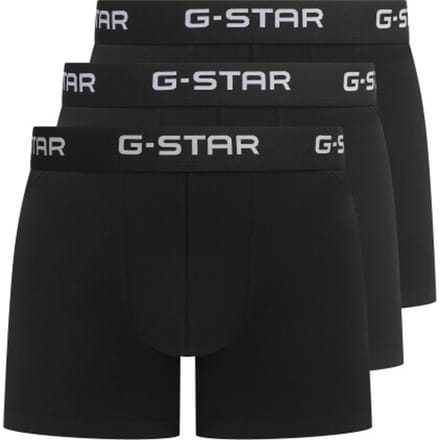 G-Star Heren Boxershorts Trunks ASH 3-Pack Zwart - Maat L