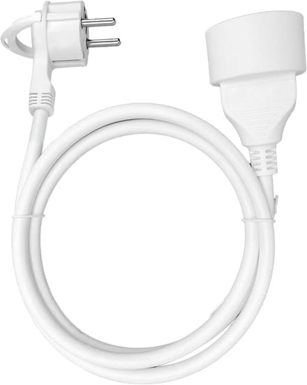 Huishoudelijk Verlengsnoer met Stopcontact - 3 meter 16A Schuko
