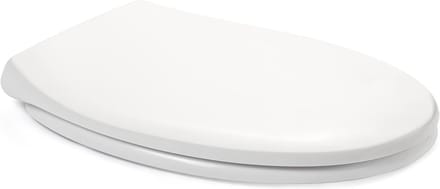 Toiletbril - Zitting Deksel - Dagelijks Gebruik - Soft-Close Sluiting - Universeel Ovaal - Wit