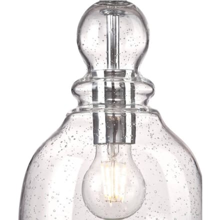 Westinghouse hanglamp Fiona, geborsteld nikkel, Ø 18 cm