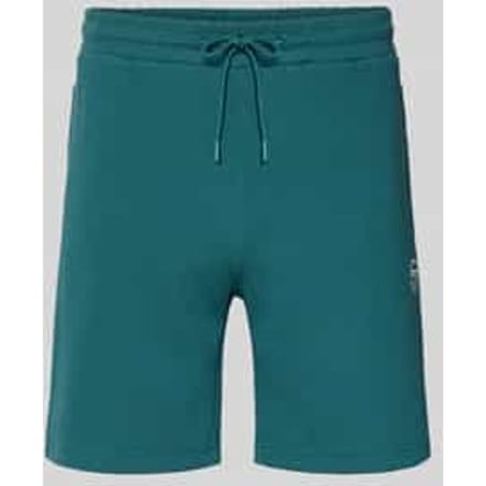 Shorts met logo-stitching model 'EGEO'