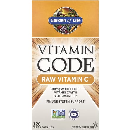 Vitamin Code RAW Vitamine C – 500 mg uit Whole Food