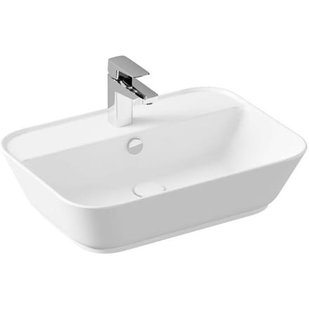 Vitra Options Geo Countertop Washbasin 59.5 x 42.5 cm 7426B001-0001