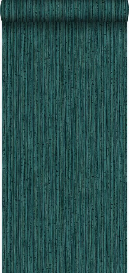 Origin Wallcoverings behang bamboe smaragd groen - 53 cm x 10.05 m - 347403