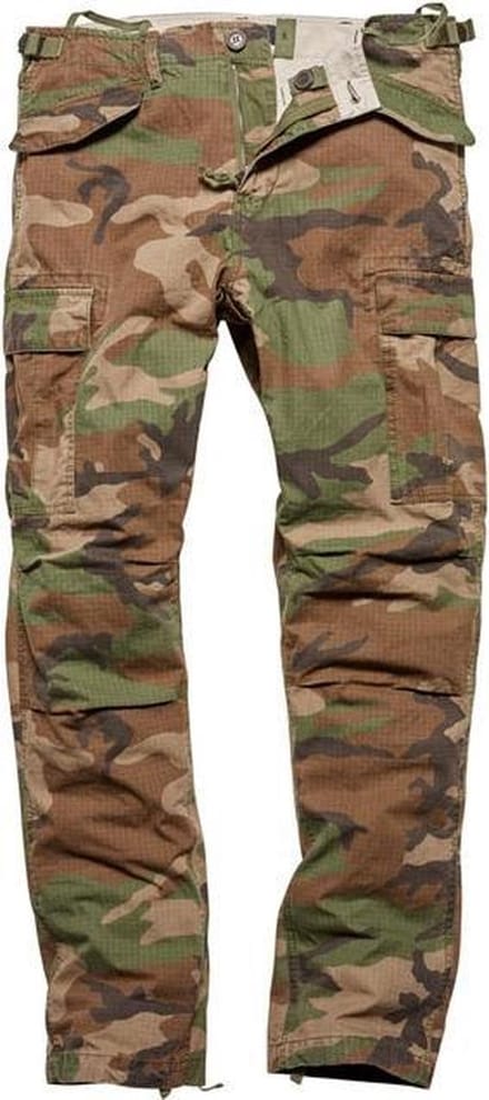 Vintage Industries Tyrone BDU pants woodland camo