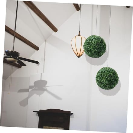 Kunstgras Bal - Hangende Decoratie - Buiten Decoreren - UV-bestendig - 28 cm - Groen