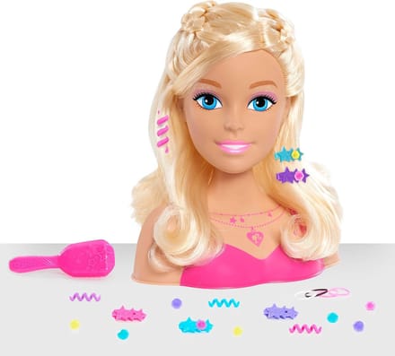 BARBIE STYLING HEAD 20Pieces KAPHOOFD