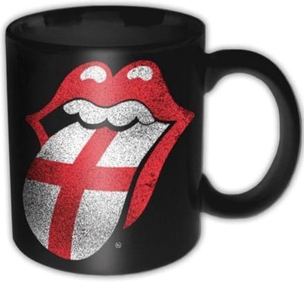 Rolling Stones - Tongue England (Rood) Bedrukte Mok Beker