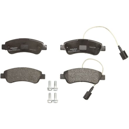 Remblokset DELPHI LP3153, achter