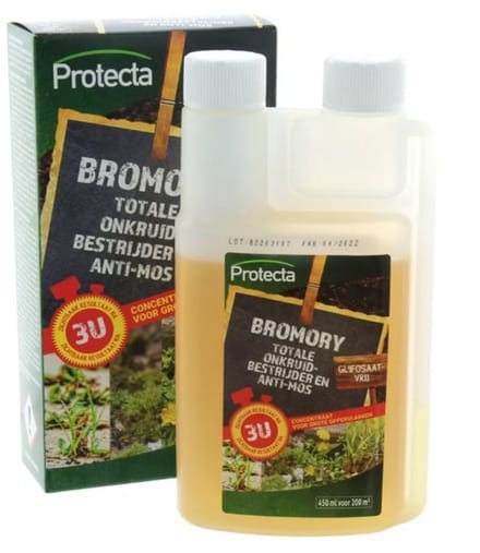 Protecta Bromory tegen onkruid (450 ml/200 m²) - Krachtige Onkruidverdelger