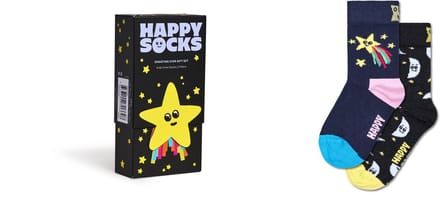 Happy Socks - Kids 2-Pack Shooting Star Gift Set - Unisex - Sokken
