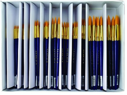 Golden Taklon Assortment Round - 144 Pack