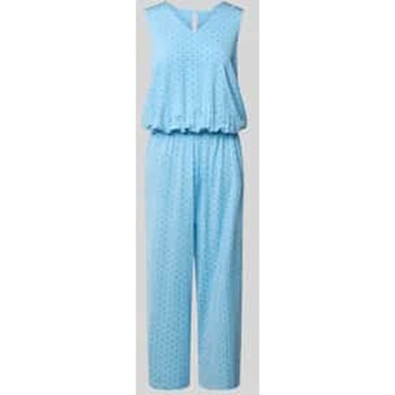 Jumpsuit met V-hals
