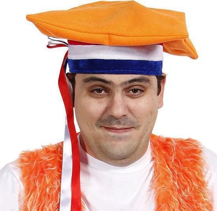 Poolse Mannenhoed Oranje