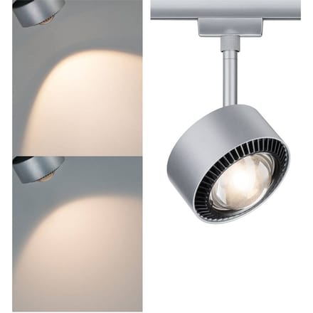 230V-railsysteem lamp Paulmann Aldan 95519 LED vast ingebouwd N/A Vermogen: 9 W Warmwit N/A