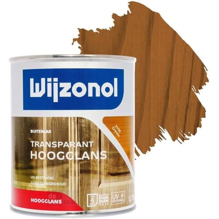 Wijzonol Transparant Hoogglanslak - 0,75l - 3105 - Grenen