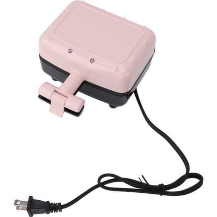Mini Sandwichmachine ABS Dubbelzijdige Verwarmings Panini Pers Sandwichmaker voor Ontbijt Thuis L roze