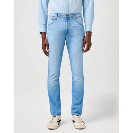 Wrangler - Larston - Heren Slim-fit Jeans - Slate Shade