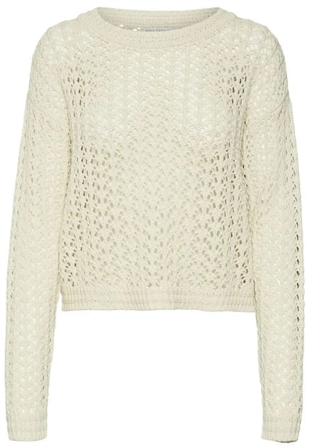 Vero Moda Millo Trui Beige S Vrouw