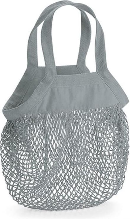 Organic Cotton Mini Mesh Grocery Bag (Grijs)