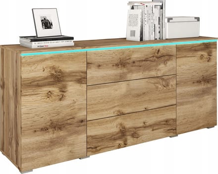 ModernHome Elegance - Dressoir - Mat afwerking - Push-to-open - 150 cm