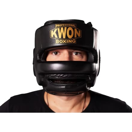 Bokshelm met neusklem Kwon Prof.Box.