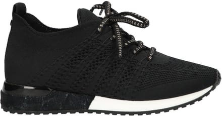 La Strada Sneaker Zwart Knitted - Damesschoenen - Maat - 36