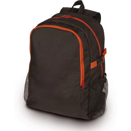 Rugzak met 2 grote vakken Black & Match