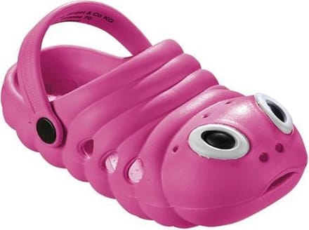 BECO Kinderklompjes/Clogs - Rups - Roze - Voor kinderen - Maat 23