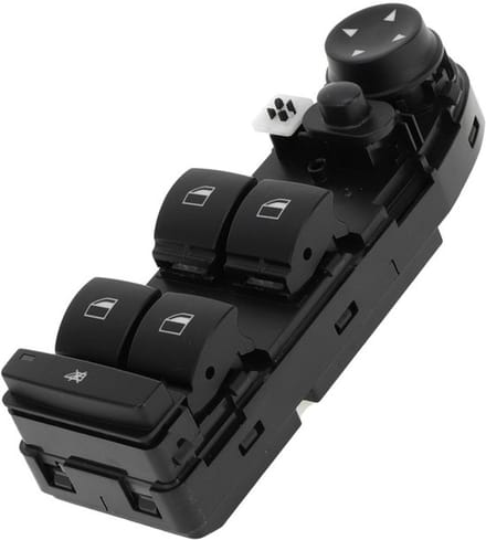 Allecto - Power Window Switch - Raambediening - Hoogwaardig - Grijs