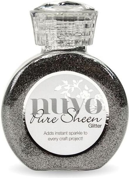 Nuvo Pure sheen glitter - steel grey