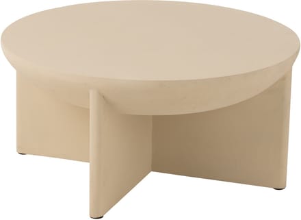 J-Line salontafel Halfy - mangohout - wit