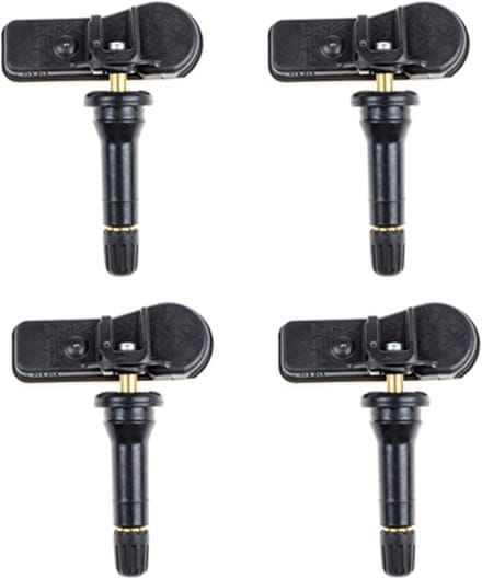 Autobandenspanning Sensor - TPMS Sensor Set - Rijveiligheid Verhogend - Specifiek Model - 4 stuks - Niet gespecificeerd