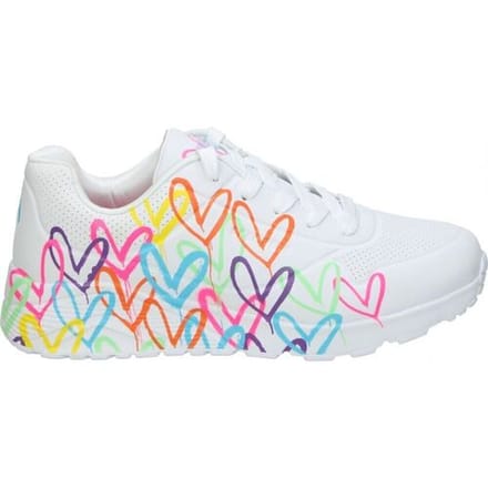 Skechers Skechers X JGoldcrown Uno Lite Sneakers wit
