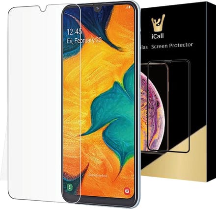 Screenprotector geschikt voor Samsung Galaxy A30 - FullGuard Glas Screen Protector